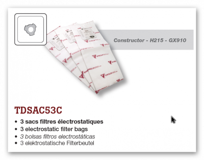 Vrecká do vysávača Cyclovac TDSAC53C